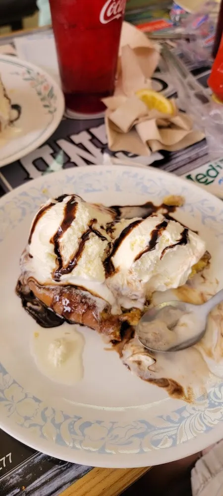 Grilled Honey Bun Sundae